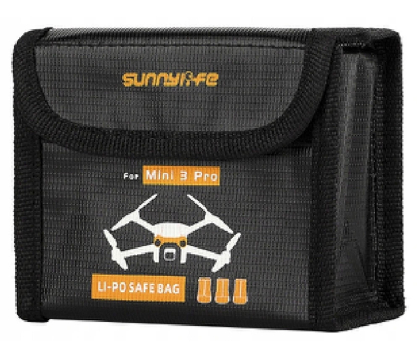 Akcesorium do dronów Sunnylife Etui na 3 akumulatory do DJI Mini 3 Pro